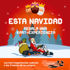 Kart experiencia Navidad Infantil Karting Cartaya