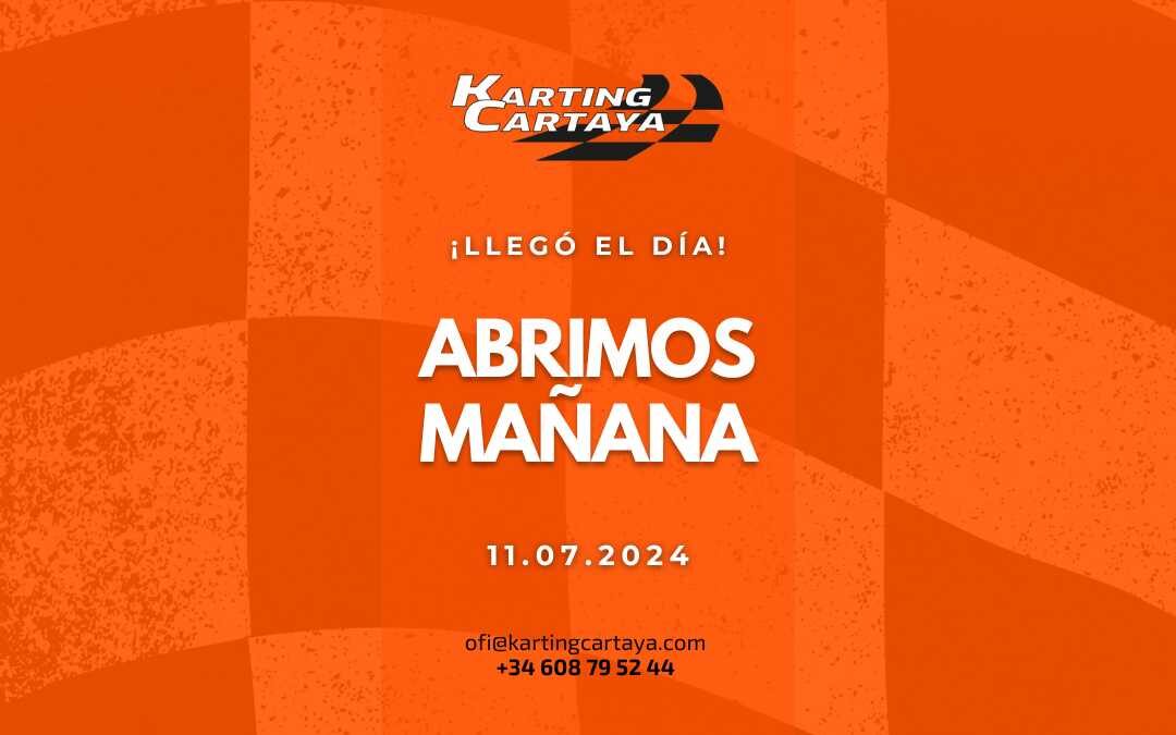 ¡Reabrimos nuestro circuito!